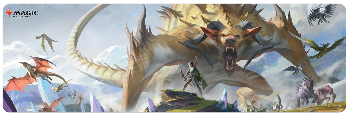 ultra-pro-ikoria-lair-of-behemoths-8ft-table-playmat-f-r-magic-the-gathering image 1