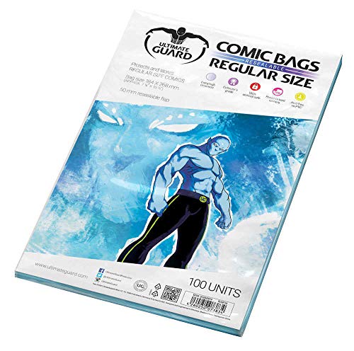 ultimate-guard-comic-bags-regular-size-wiederverschlie-bar-100-st-ck image 2