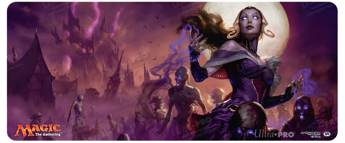 ultra-pro-eldritch-moon-liliana-key-art-6ft-table-playmat-tischmatte-183-x-76-cm image 1