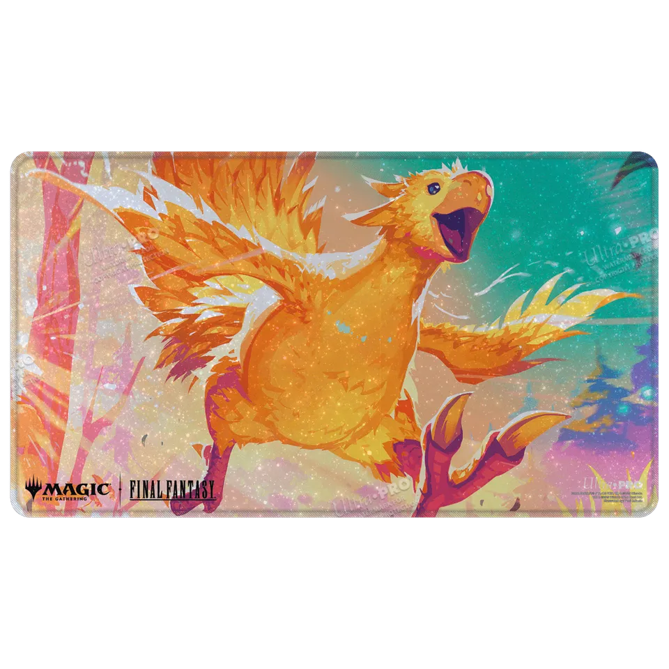 ultra-pro-magic-the-gathering-final-fantasy-traveling-chocobo-holofoil-playmat image 1
