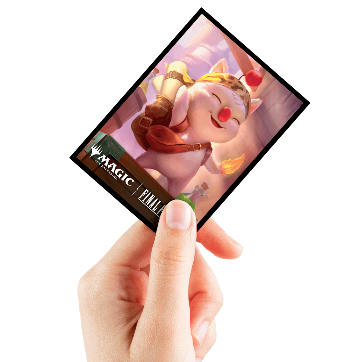 ultra-pro-magic-the-gathering-final-fantasy-stiltzkin-moogle-merchant-deck-prote image 2