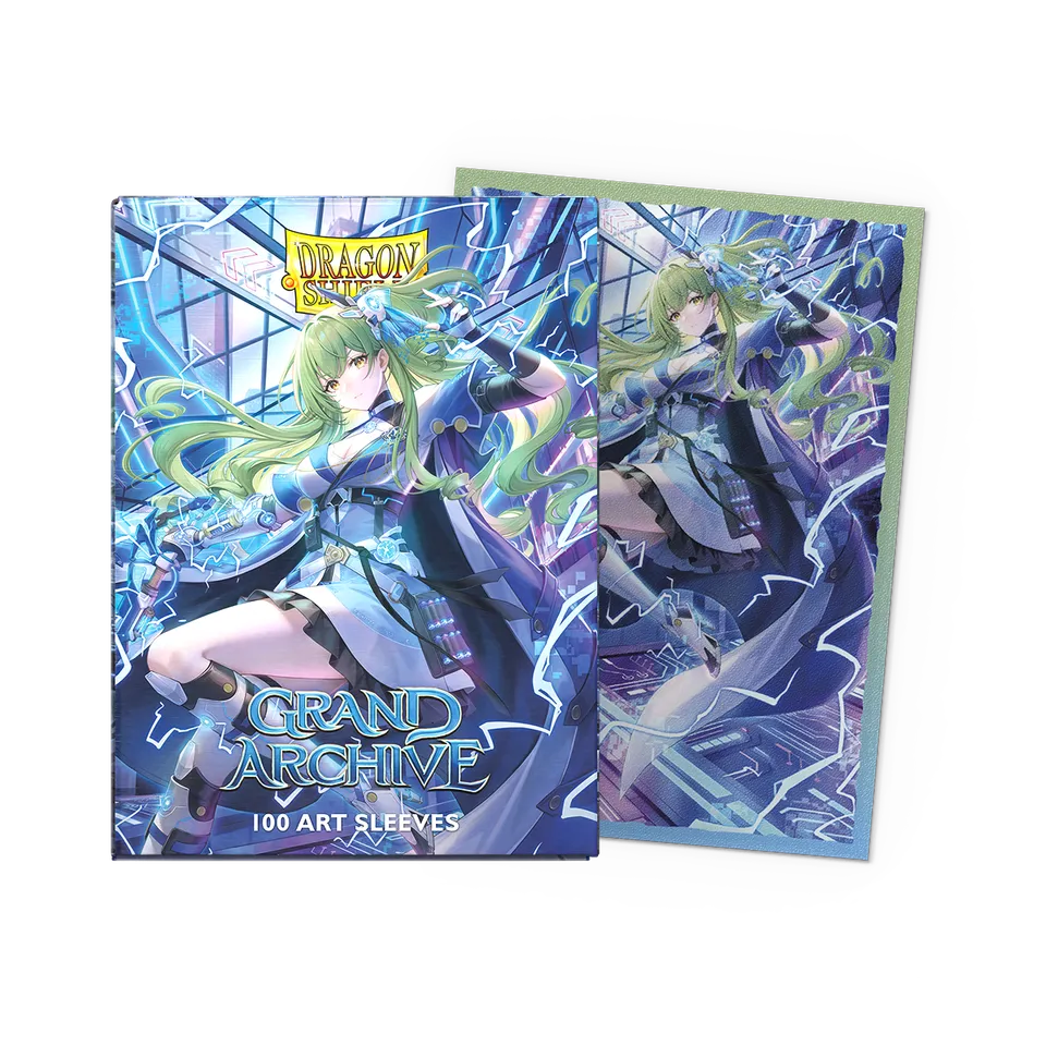 dragon-shield-lorraine-arclight-saber-matte-dual-art-sleeves image 1