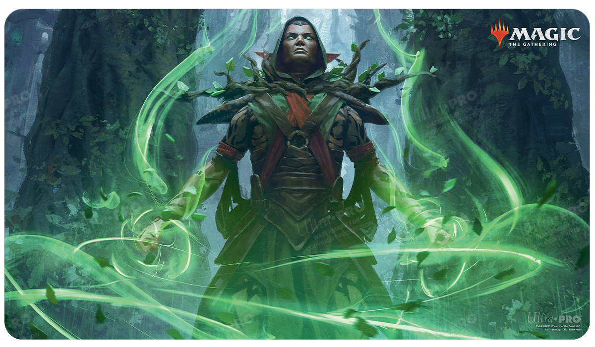 ultra-pro-m21-llanowar-visionary-standard-gaming-playmat-f-r-magic-the-gathering image 1