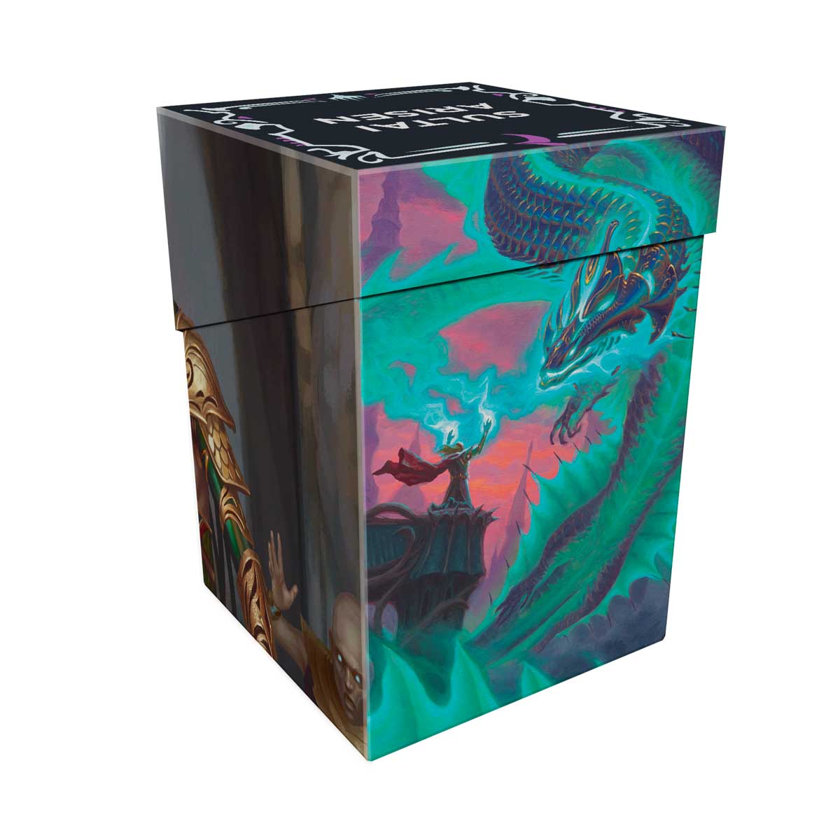 ultra-pro-tarkir-dragonstorm-100-deck-box-sultai-arisen-kotis-teval-f-r-magic-th image 3