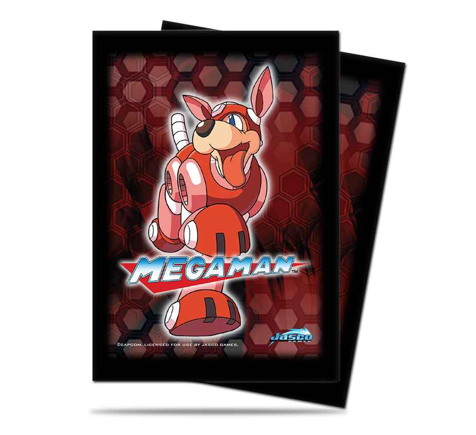 ultra-pro-mega-man-rush-standard-deck-protector-sleeves-50ct image 1