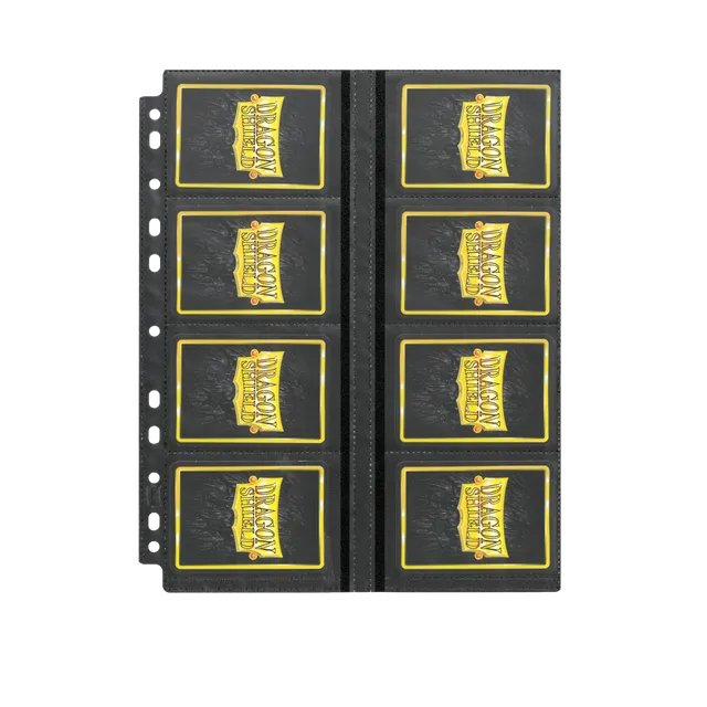 dragon-shield-16-pocket-pages-non-glare-standard-size-sammelkarten-seiten image 1
