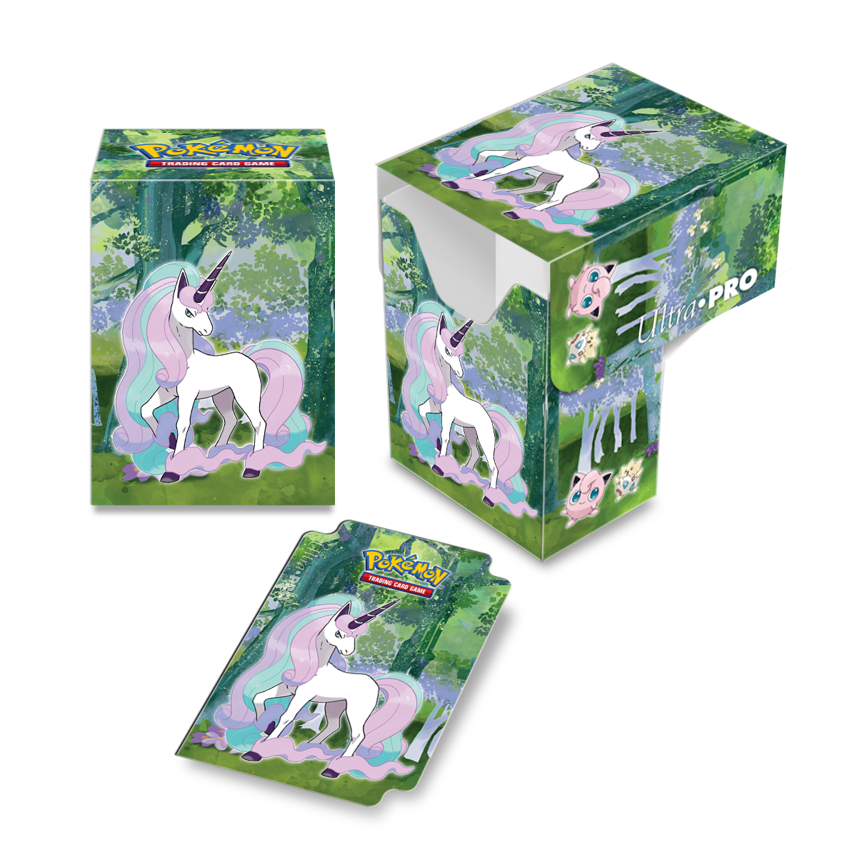 ultra-pro-pok-mon-gallery-series-enchanted-glade-full-view-deck-box image 1