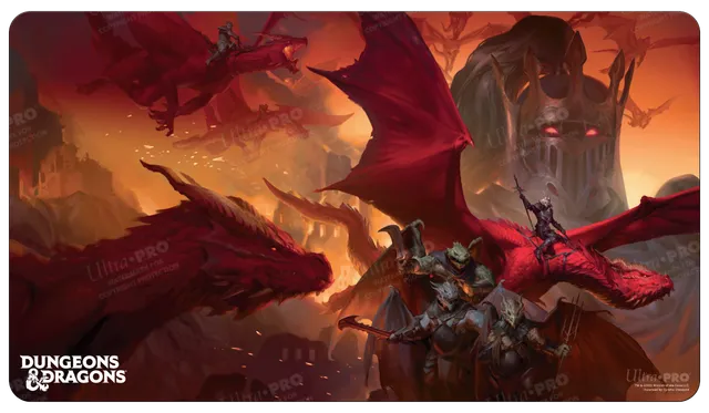ultra-pro-cover-series-dragonlance-shadow-of-the-dragon-queen-standard-playmat-f image 1