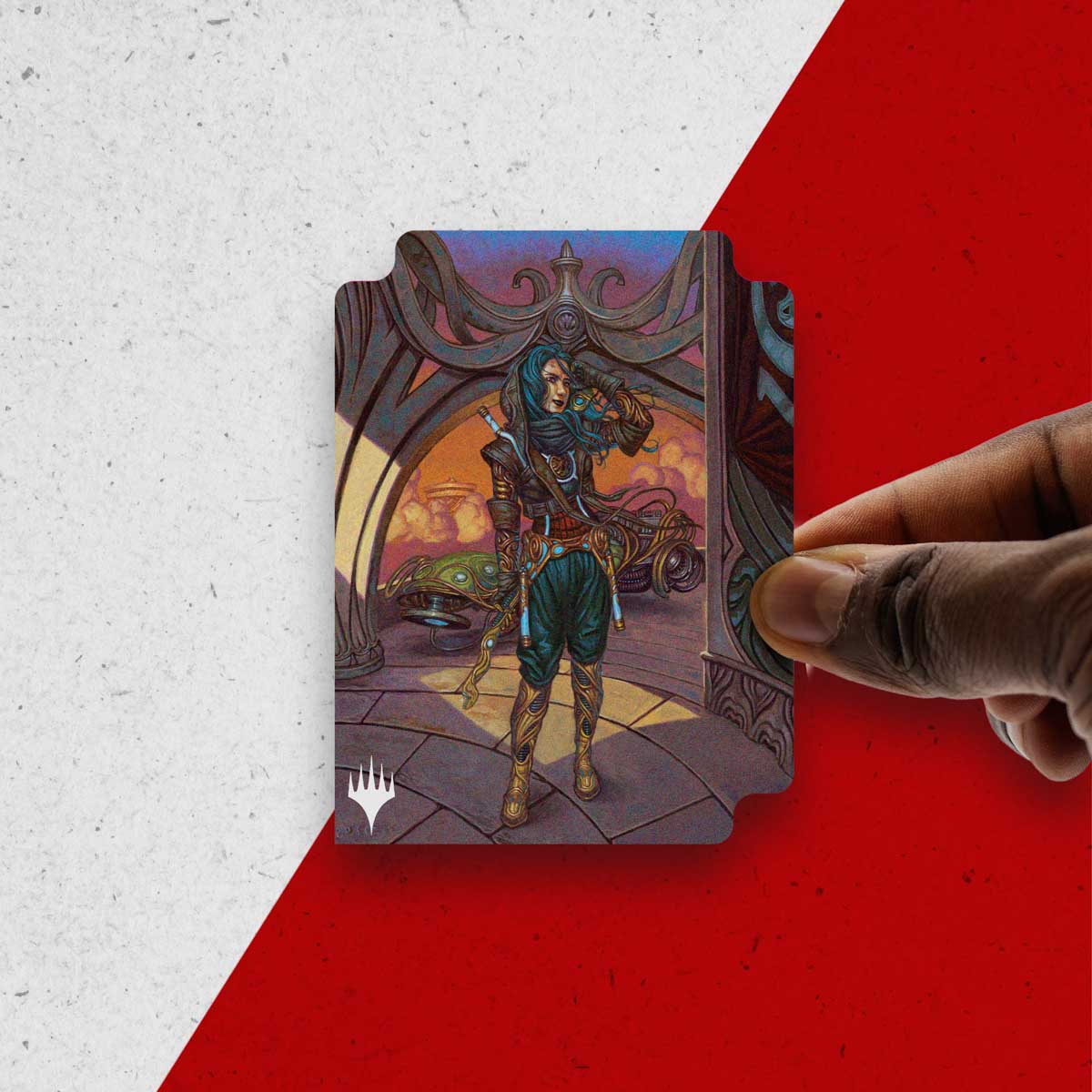 ultra-pro-aetherdrift-sita-varma-masked-racer-100-deck-box-f-r-magic-the-gatheri image 2
