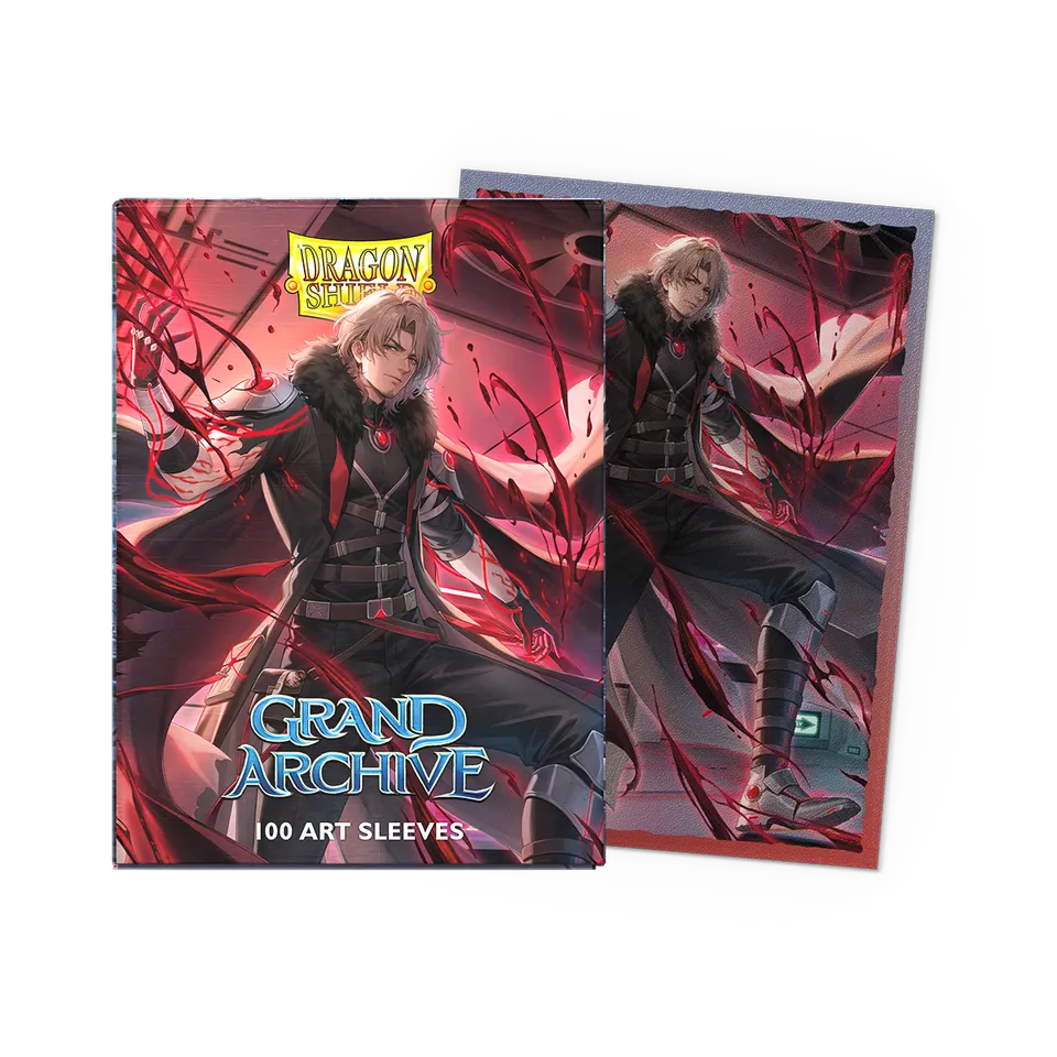 dragon-shield-x-grand-archive-matte-dual-art-sleeves-dante-hemomancer image 1