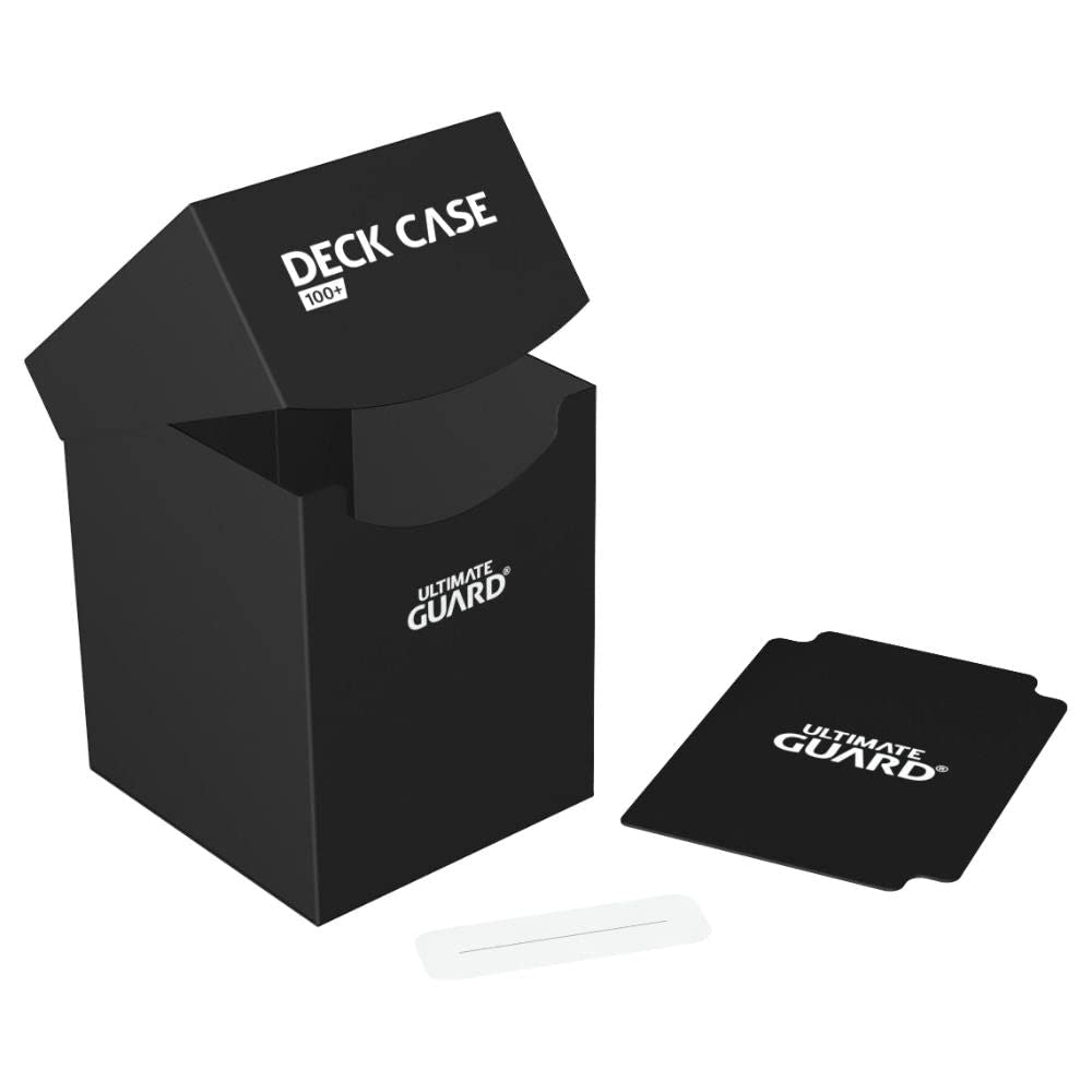 ultimate-guard-deck-case-100-standardgr-e-schwarz-kartenbox-mit-card-divider image 1