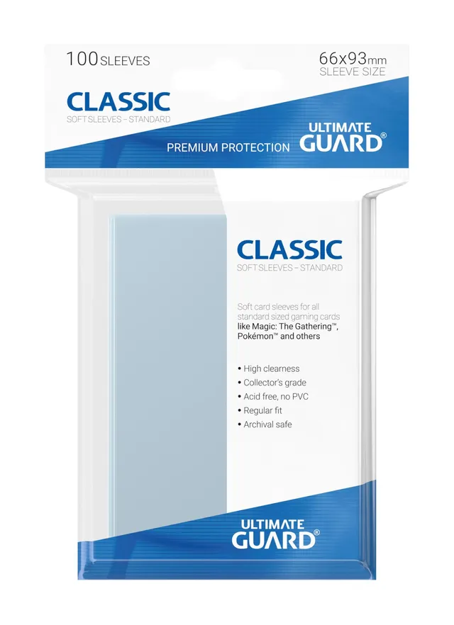 ultimate-guard-classic-soft-sleeves-standardgr-e-66x93-transparent-100-kartenh-l image 1