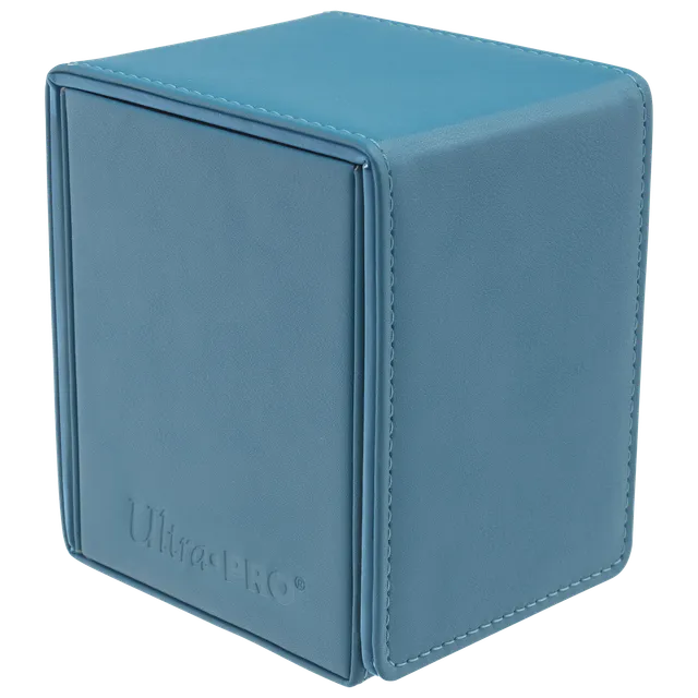 ultra-pro-vivid-alcove-flip-deck-box-teal-f-r-100-standard-karten image 1