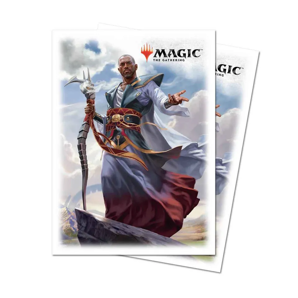 ultra-pro-dominaria-teferi-hero-of-dominaria-standard-deck-protector-sleeves-80c image 1