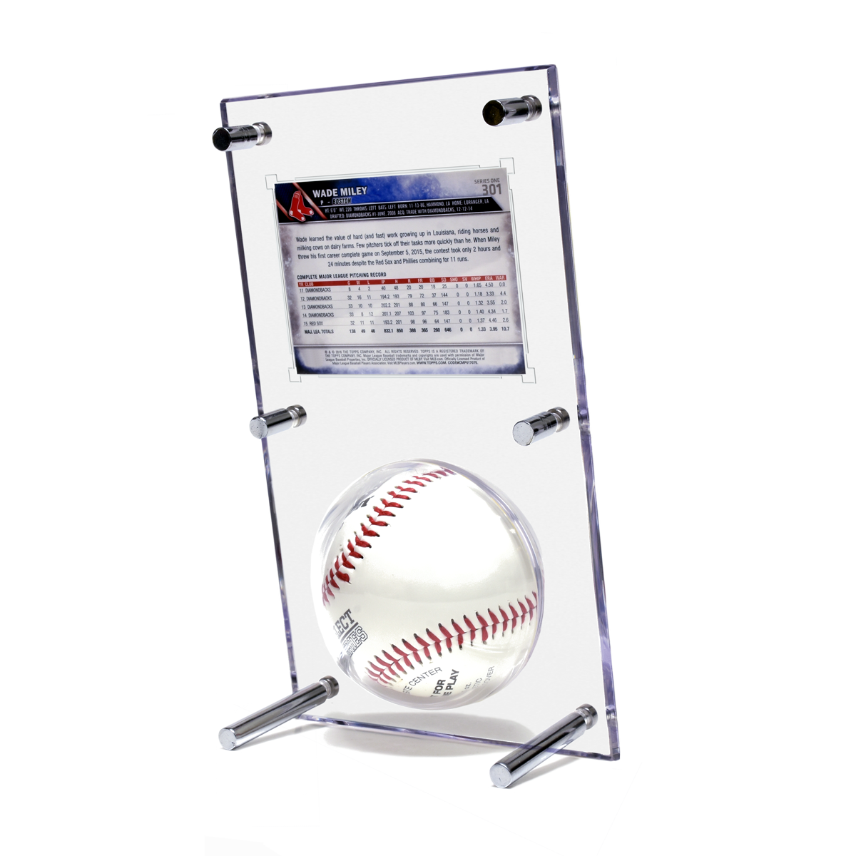 ultra-pro-baseball-card-35pt-clear-flip-display-case image 4