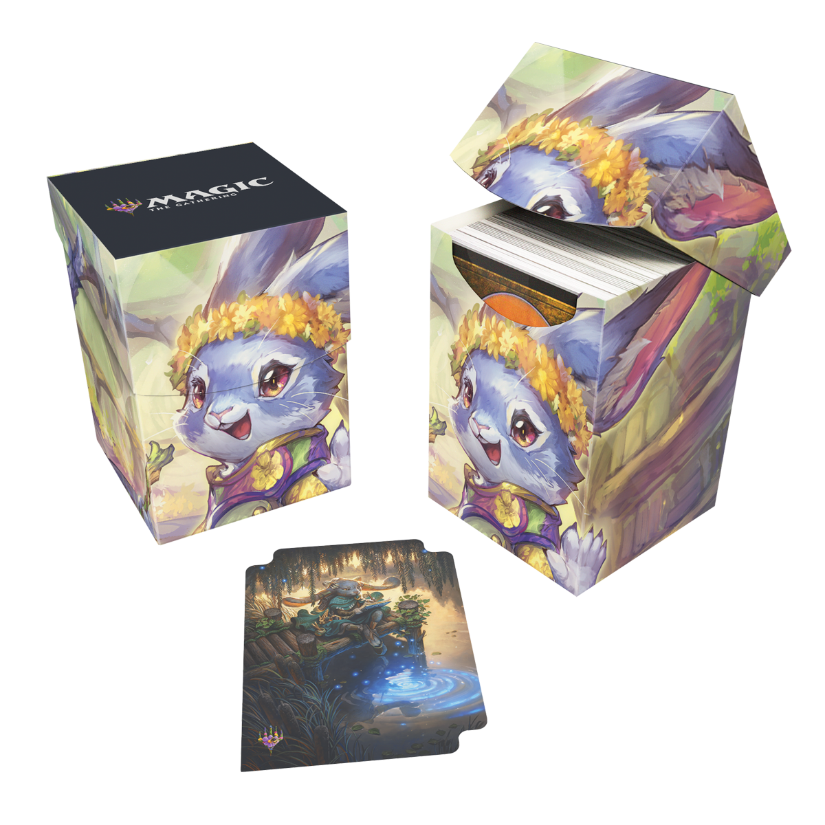 ultra-pro-bloomburrow-ms-bumbleflower-commander-100-deck-box-f-r-magic-the-gathe image 1