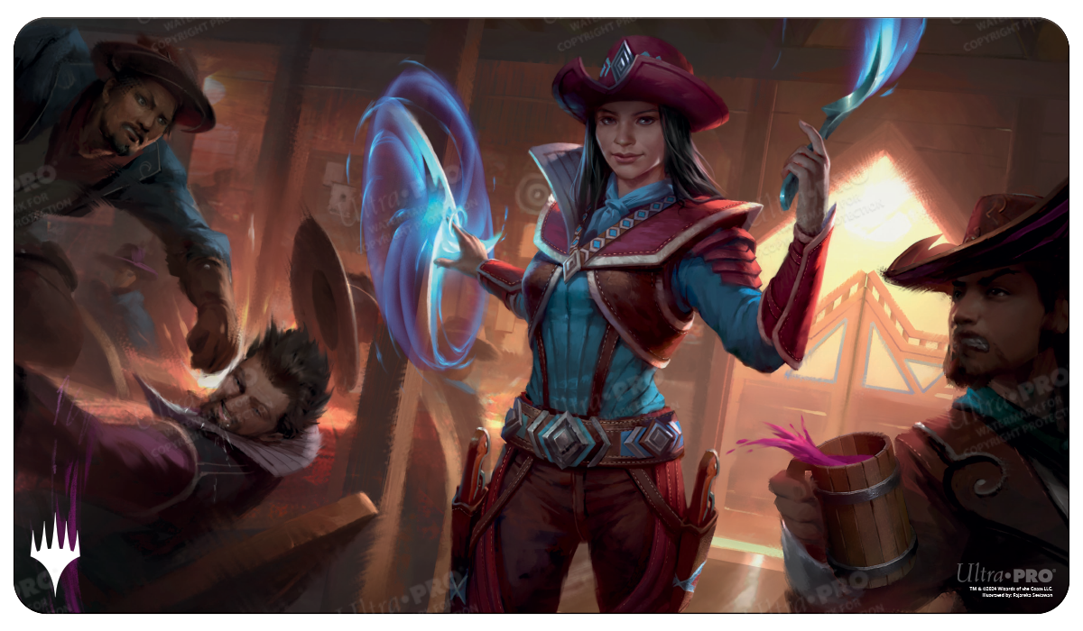ultra-pro-standard-playmat-outlaws-of-thunder-junction-stella-lee-wild-card-f-r- image 1