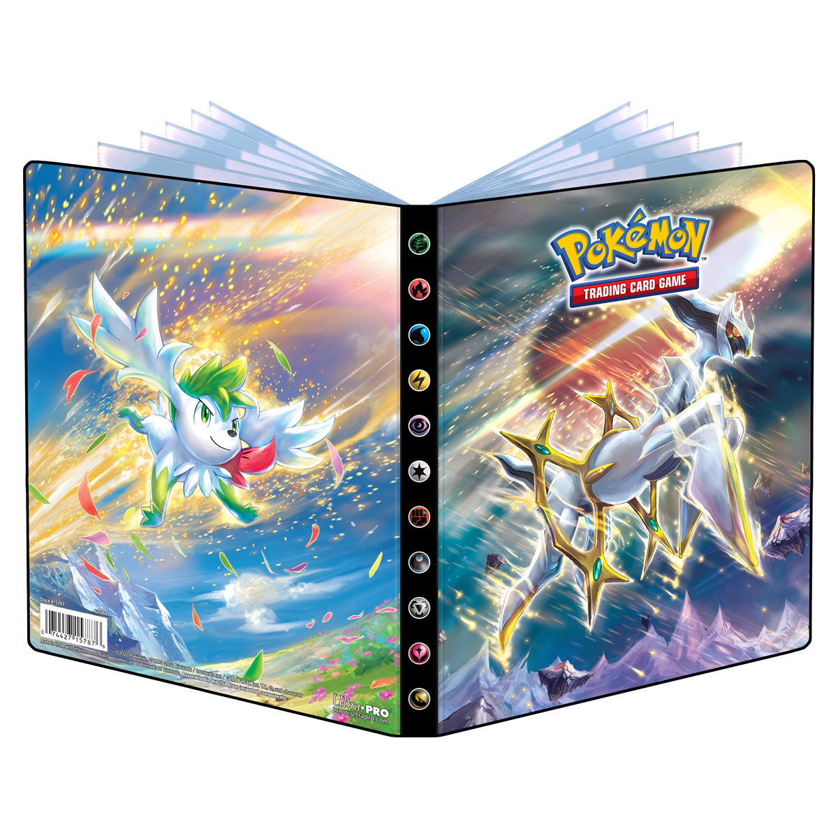 ultra-pro-sword-and-shield-9-4-pocket-portfolio-f-r-pok-mon-brilliant-stars image 1