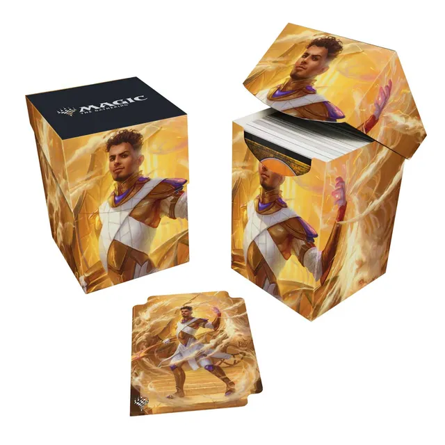 ultra-pro-aetherdrift-basri-tomorrow-s-champion-100-deck-box-f-r-magic-the-gathe image 1