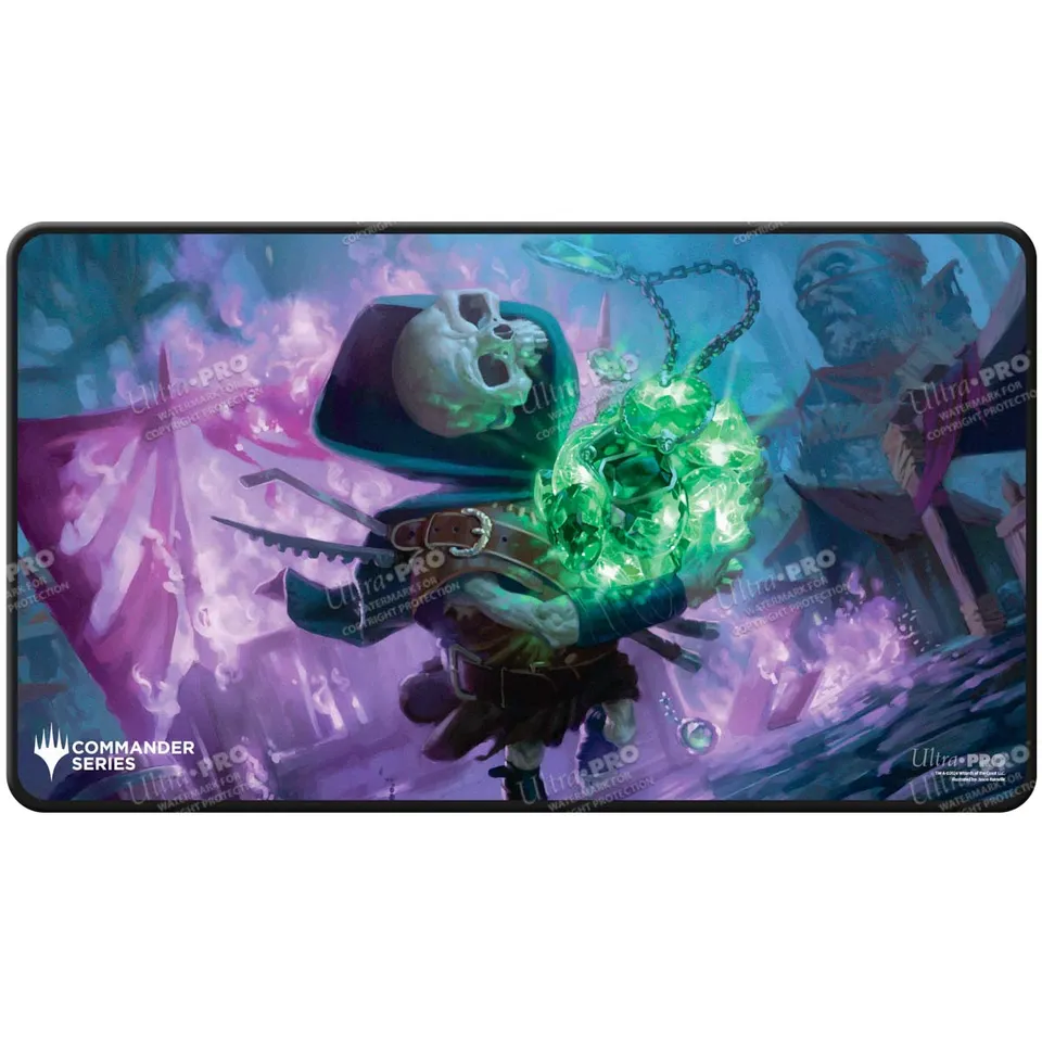 ultra-pro-commander-series-4-shard-tinybones-fan-voted-black-stitched-playmat-f- image 1