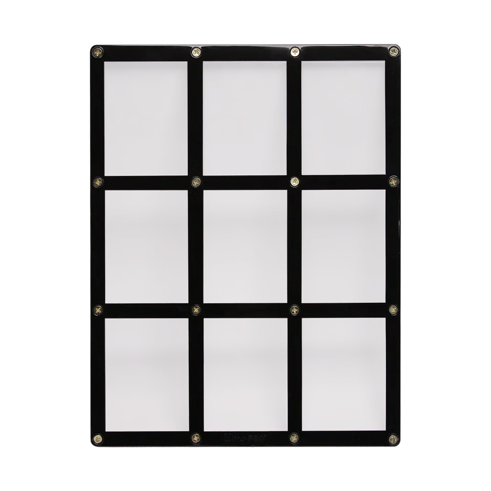 ultra-pro-9-card-black-frame-screwdown-halter-f-r-standardkarten image 1