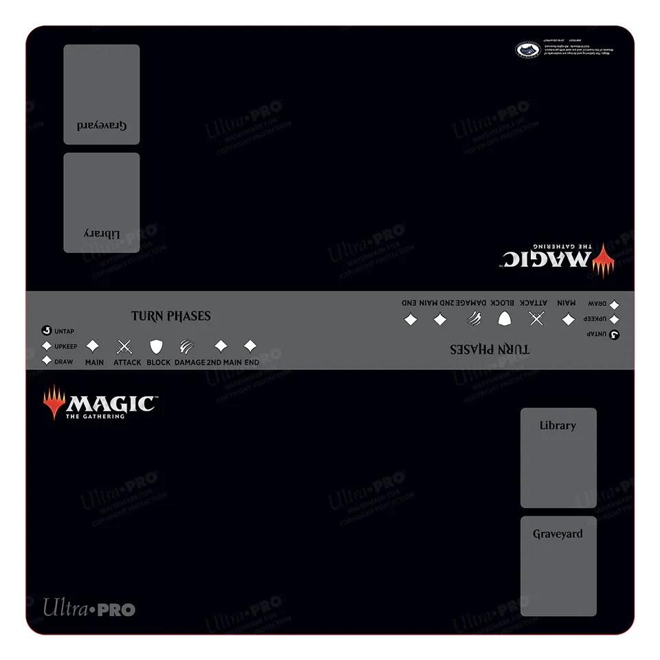 ultra-pro-battlefield-2-player-gaming-playmat-24-x-24-zoll-spielmatte-f-r-magic- image 1