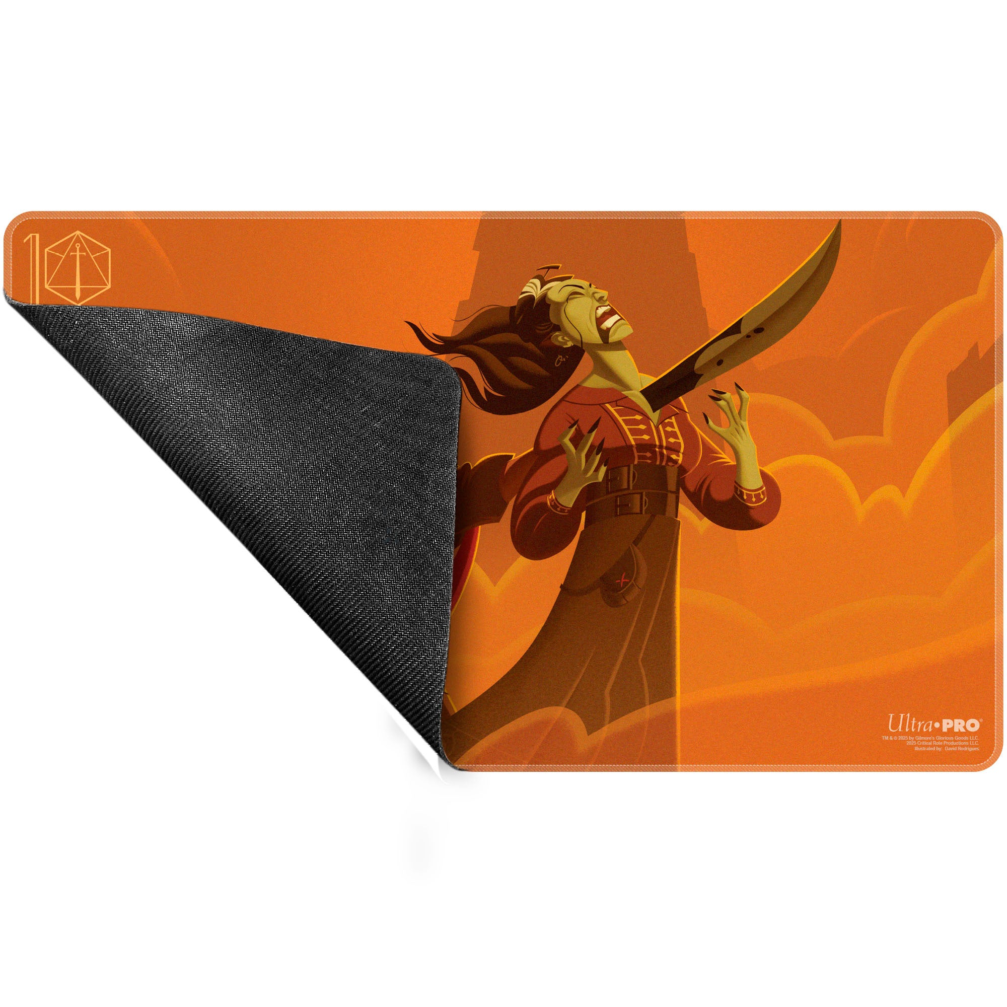ultra-pro-critical-role-baddies-is-she-your-favorite-stitched-playmat-24-x-13-5 image 3