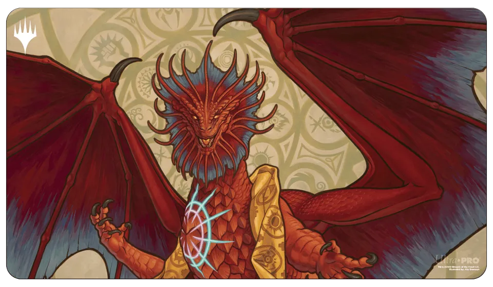 ultra-pro-murders-at-karlov-manor-niv-mizzet-guildpact-standard-gaming-playmat-f image 1