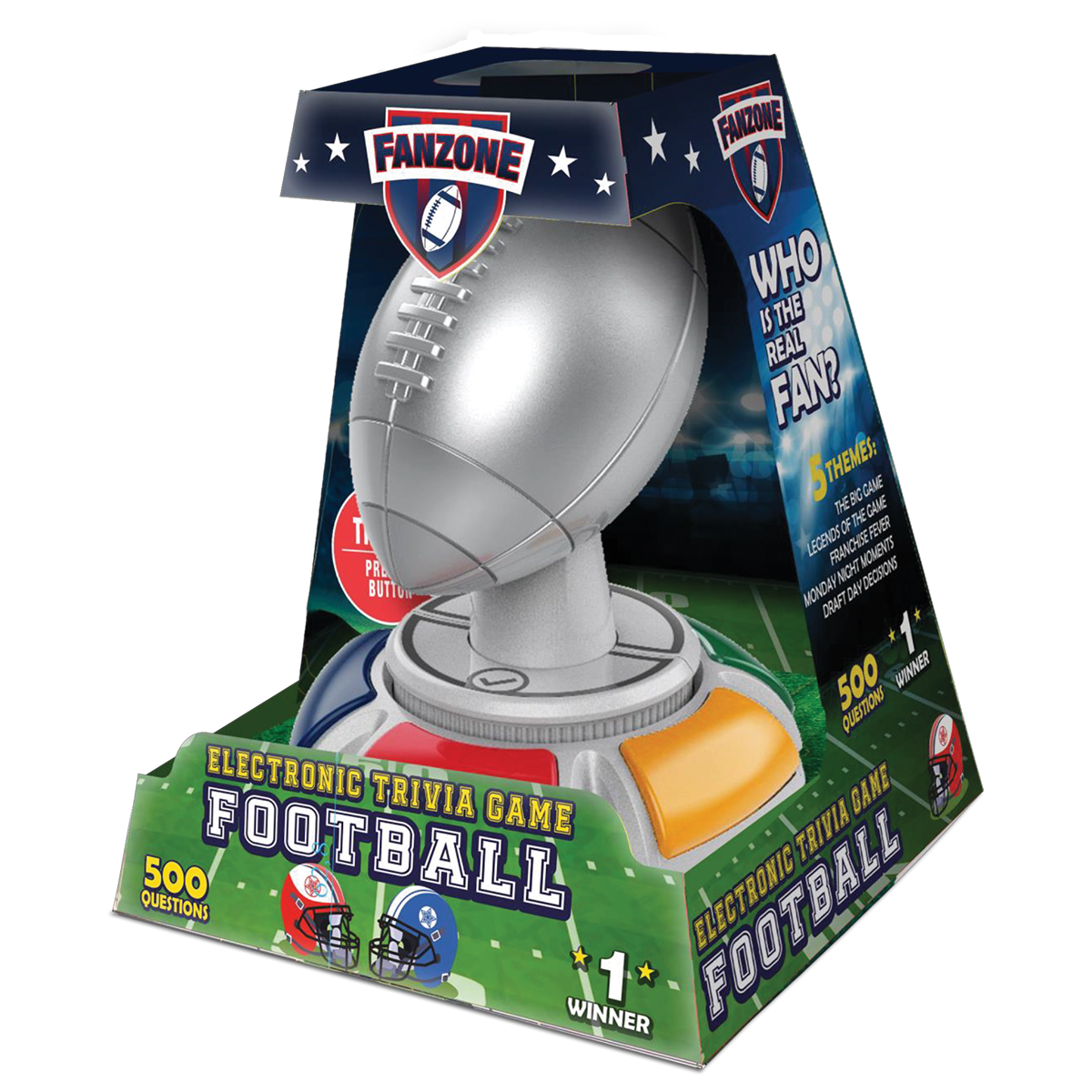 ultra-pro-fanzone-football-trivia-electronic-game-nfl-quiz-spiel image 1