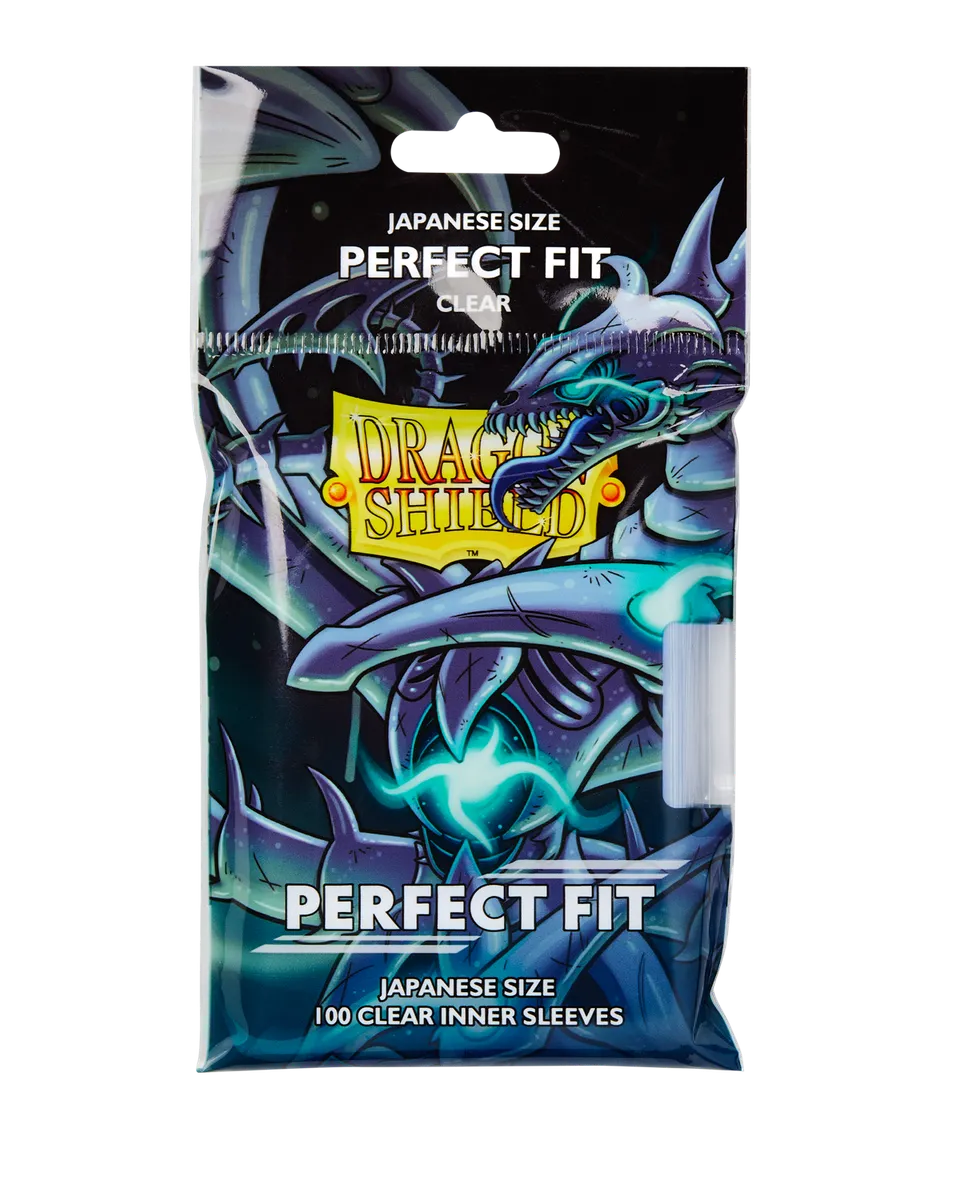 dragon-shield-clear-toploading-perfect-fit-sleeves-100-st-ck-japanese-size image 1