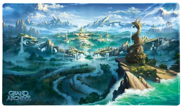 dragon-shield-tcg-playmat-grand-archive-baidi-oathsworn-palace-spielmatte image 1