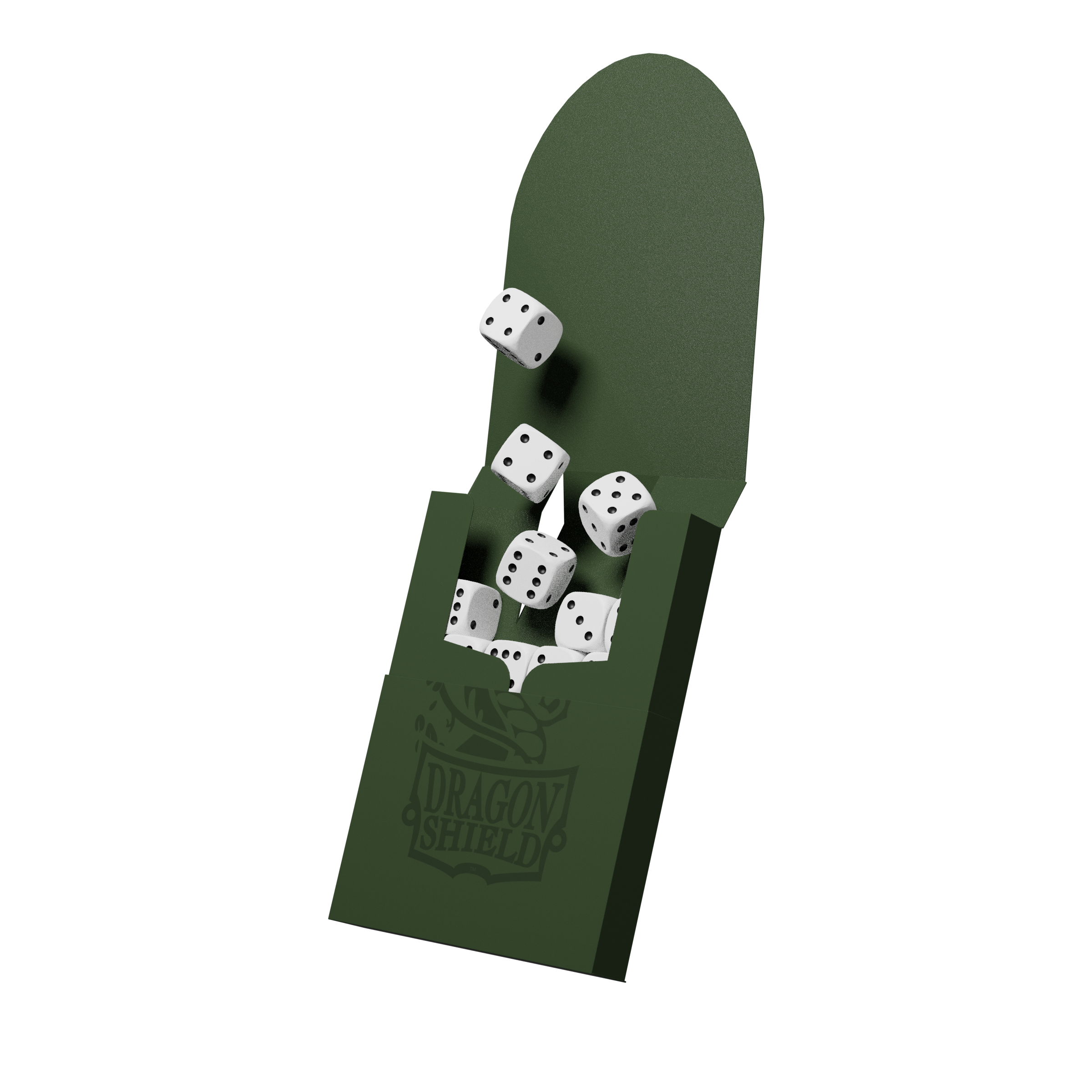 dragon-shield-cube-shell-forest-green image 5
