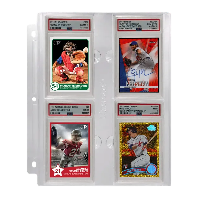 ultra-pro-graded-slab-page-4-pocket-albumseite-f-r-psa-slabs image 1