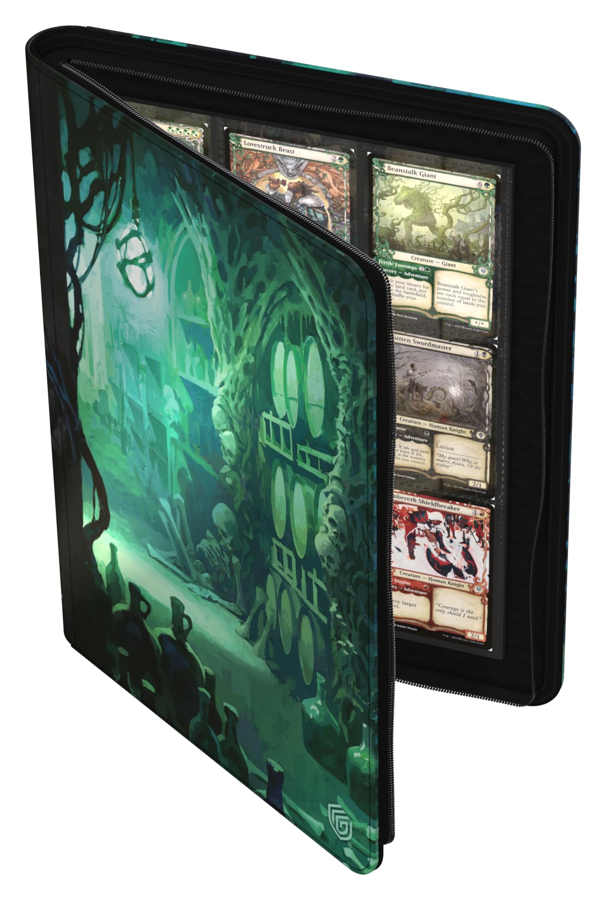 ultimate-guard-zipfolio-360-xenoskin-magic-the-gathering-duskmourn-forgotten-cel image 6