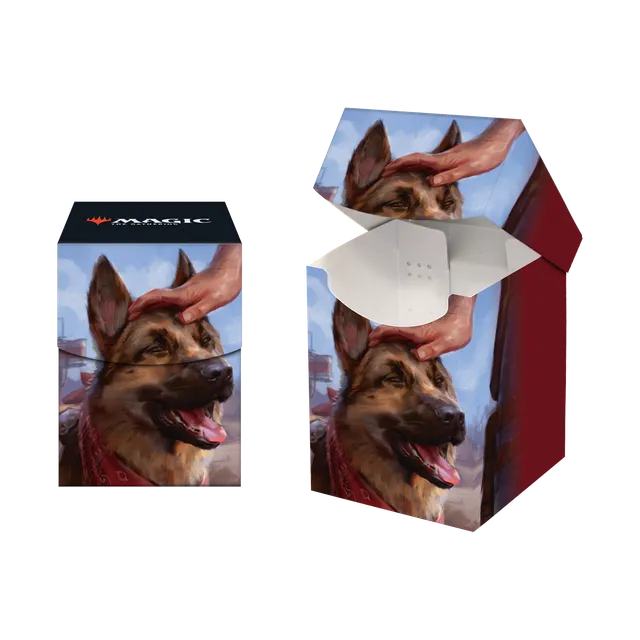 ultra-pro-fallout-dogmeat-ever-loyal-100-deck-box-f-r-magic-the-gathering image 1