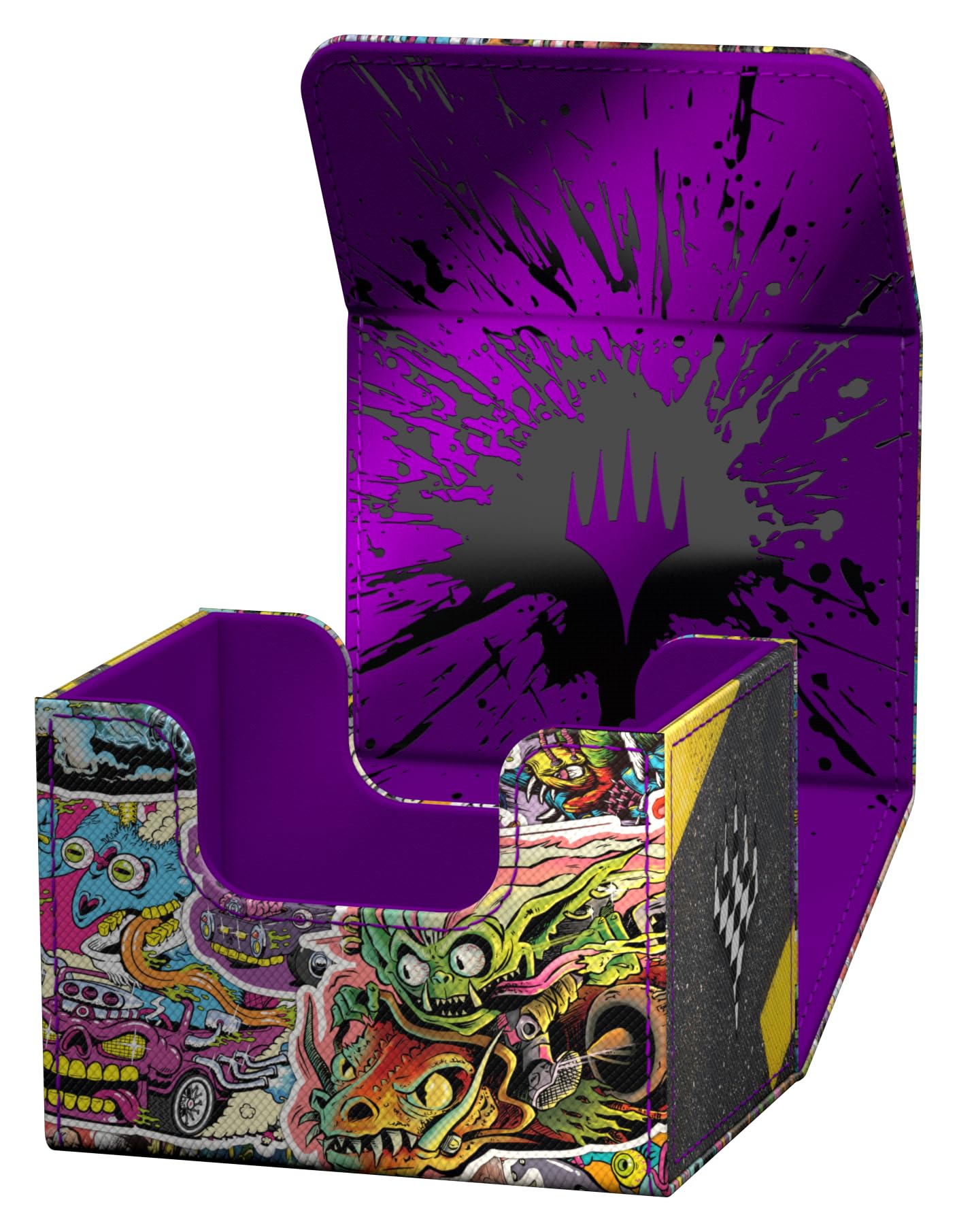 ultimate-guard-sidewinder-100-deckbox-magic-the-gathering-aetherdrift-revved-up- image 4