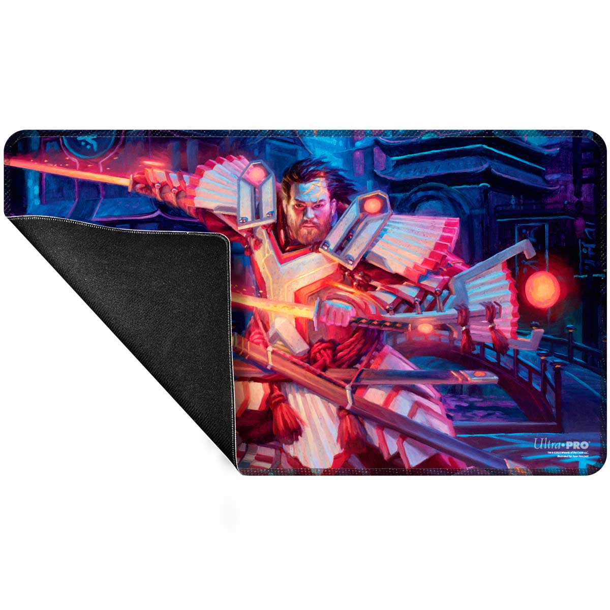 ultra-pro-commander-series-5-three-color-wedge-isshin-gen-hte-playmat-f-r-magic- image 3