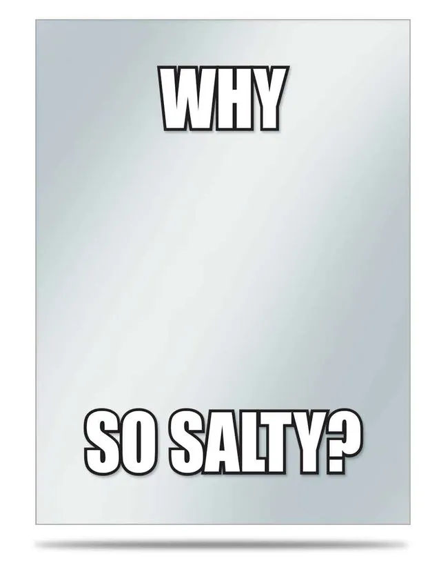 ultra-pro-memes-why-so-salty-standard-deck-protector-sleeve-covers-50-st-ck image 1