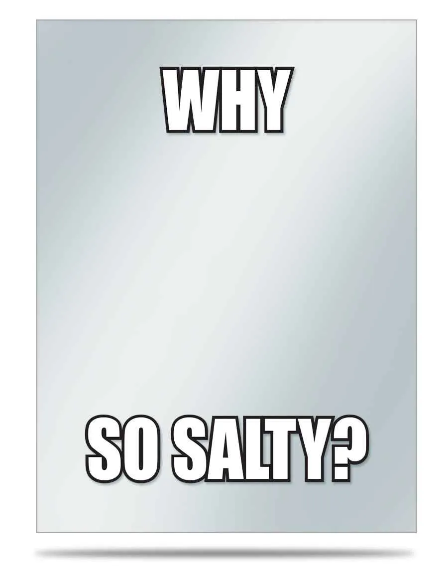 ultra-pro-memes-why-so-salty-standard-deck-protector-sleeve-covers-50-st-ck image 1