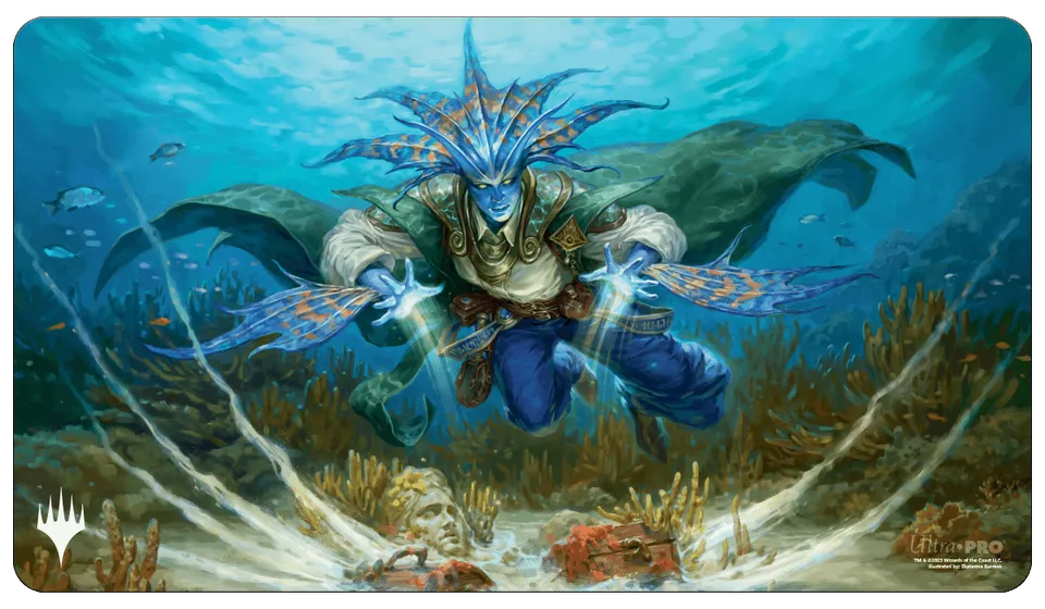 ultra-pro-murders-at-karlov-manor-standard-gaming-playmat-morska-undersea-sleuth image 1