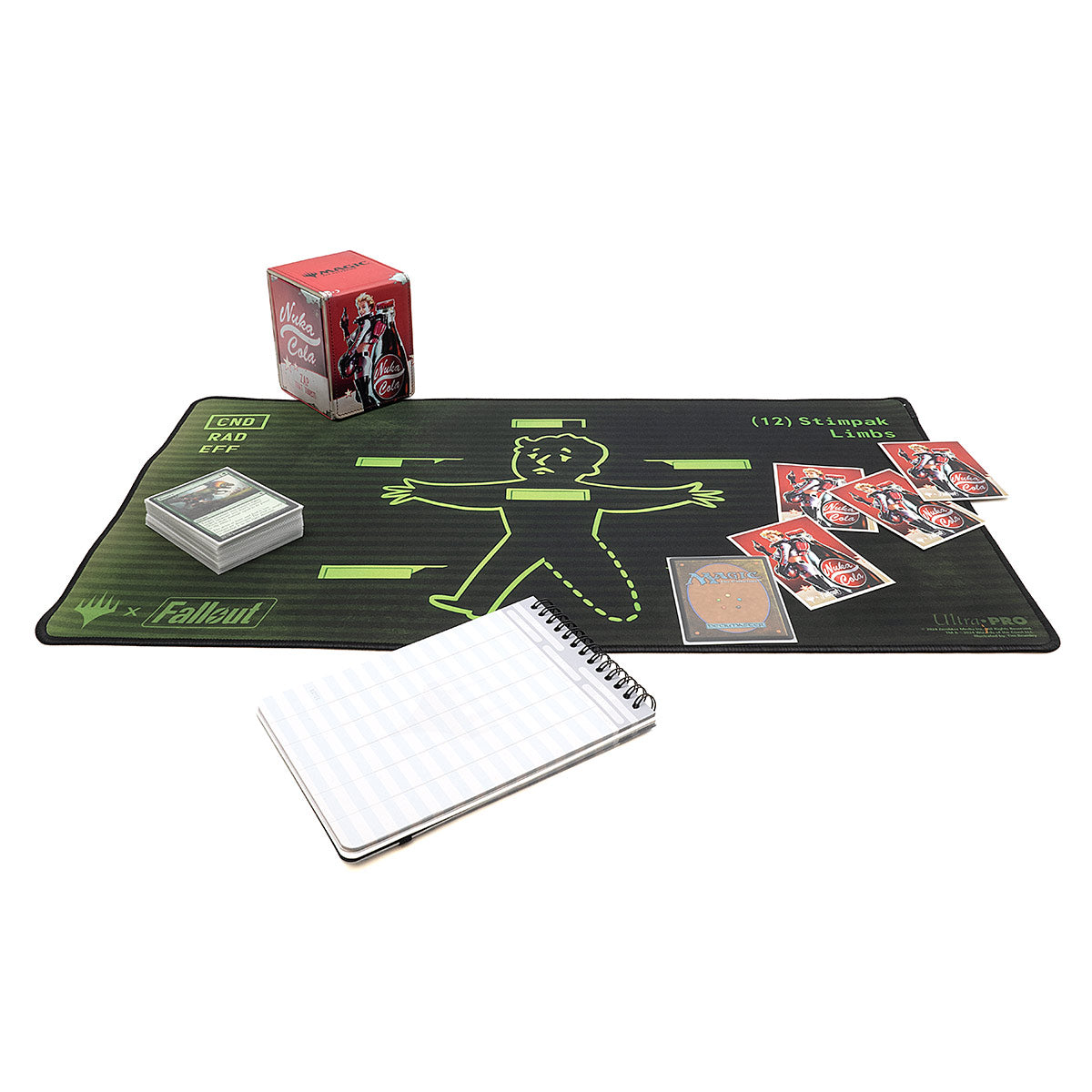 ultra-pro-fallout-inventory-management-black-stitched-standard-gaming-playmat-f- image 4
