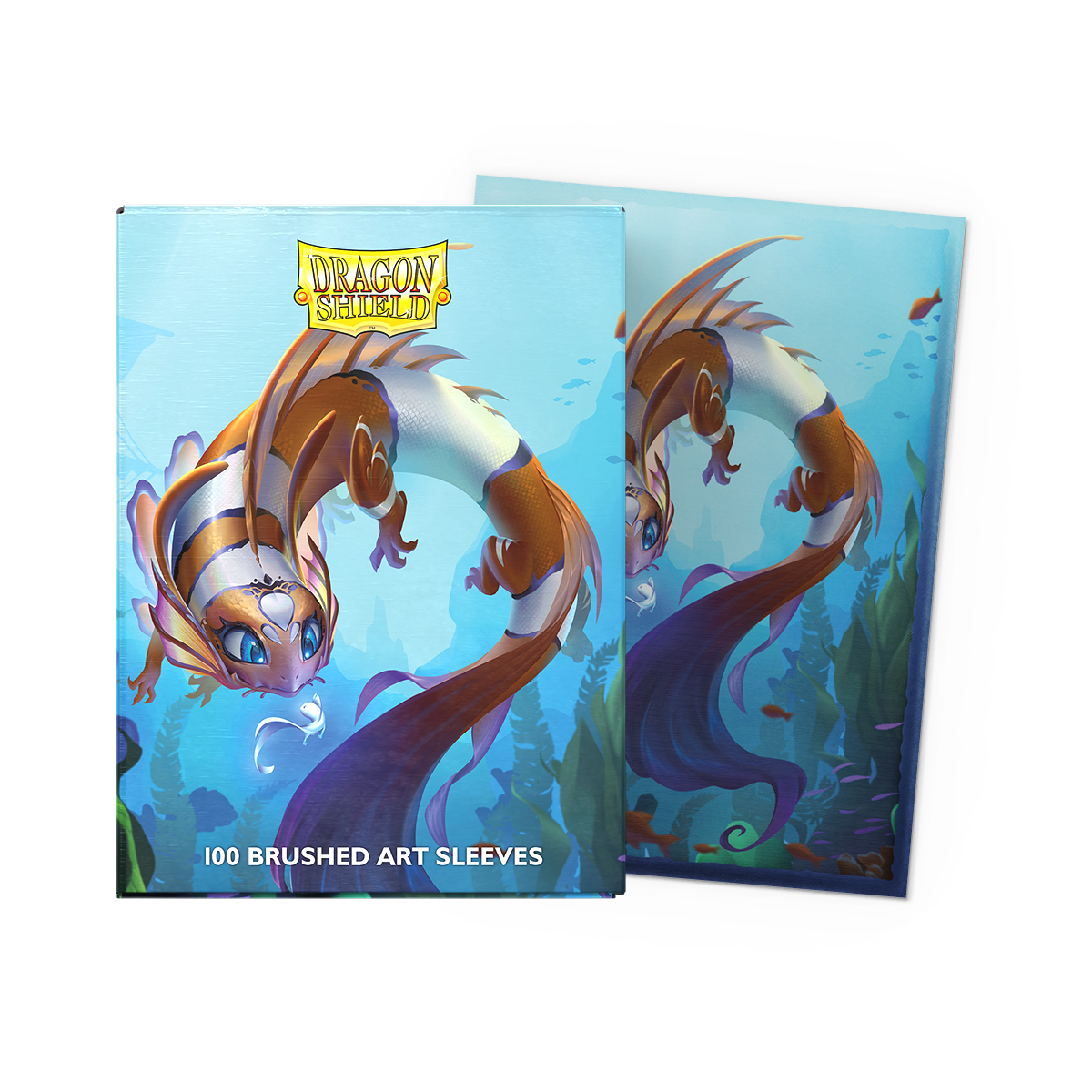 dragon-shield-the-cinderfin-brushed-art-sleeves-standard image 1