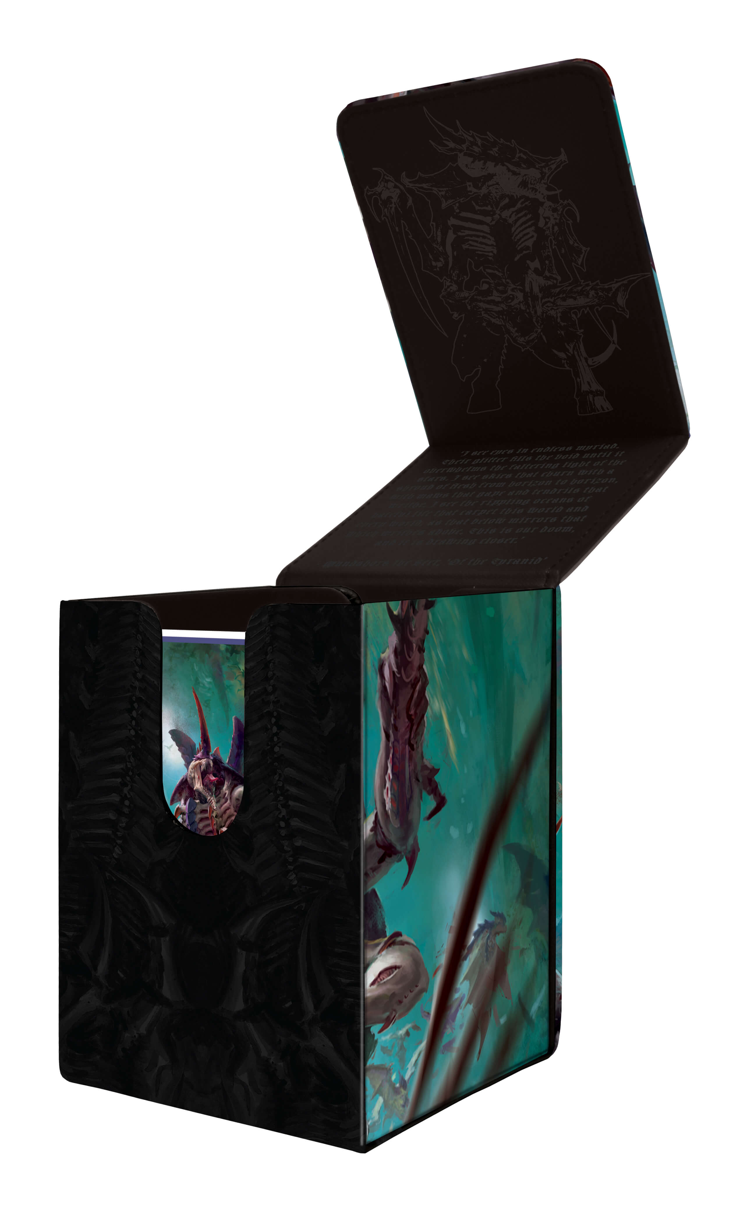 ultra-pro-alcove-flip-deck-box-tyranid-f-r-warhammer-40-000-100-karten image 2