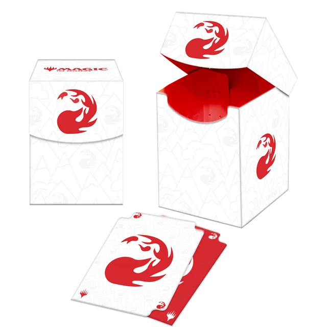 ultra-pro-mana-8-100-deck-box-mountain-f-r-magic-the-gathering image 1
