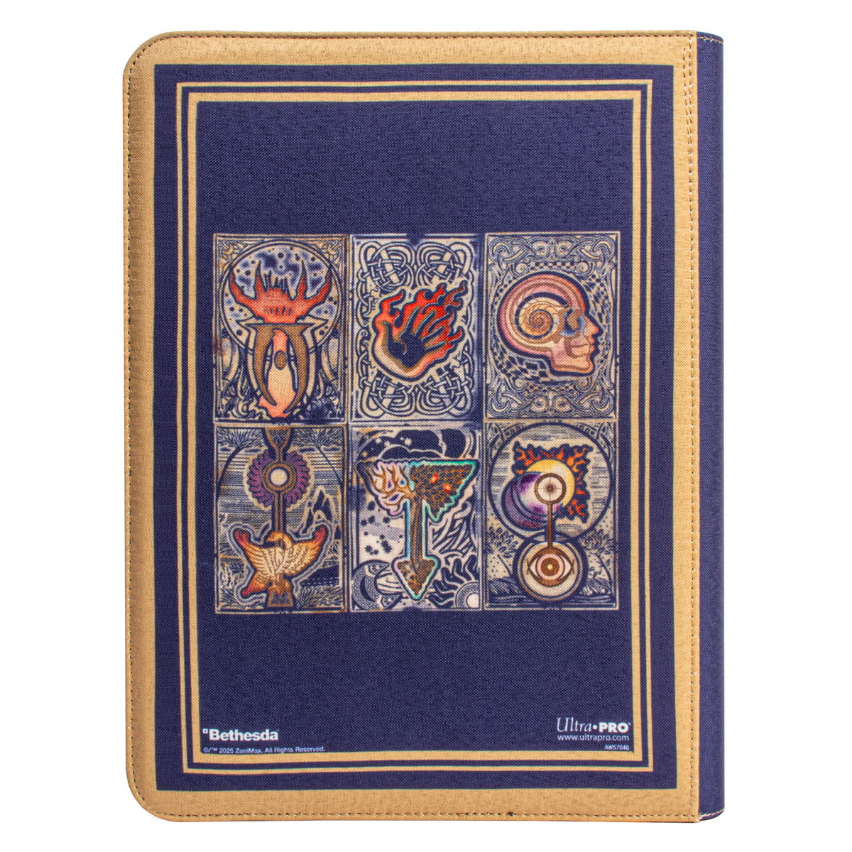 ultra-pro-the-elder-scrolls-magiergilde-9-pocket-zippered-pro-binder-sammelalbum image 2