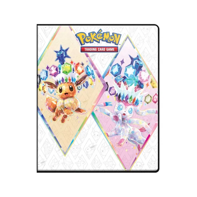 ultra-pro-scarlet-violet-prismatic-evolutions-9-pocket-portfolio-f-r-pok-mon image 1