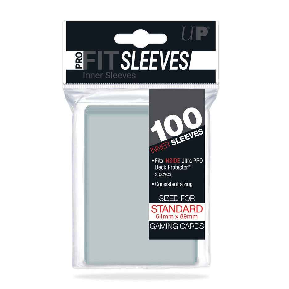 ultra-pro-pro-fit-standard-inner-sleeves-100ct-deck-protector image 1