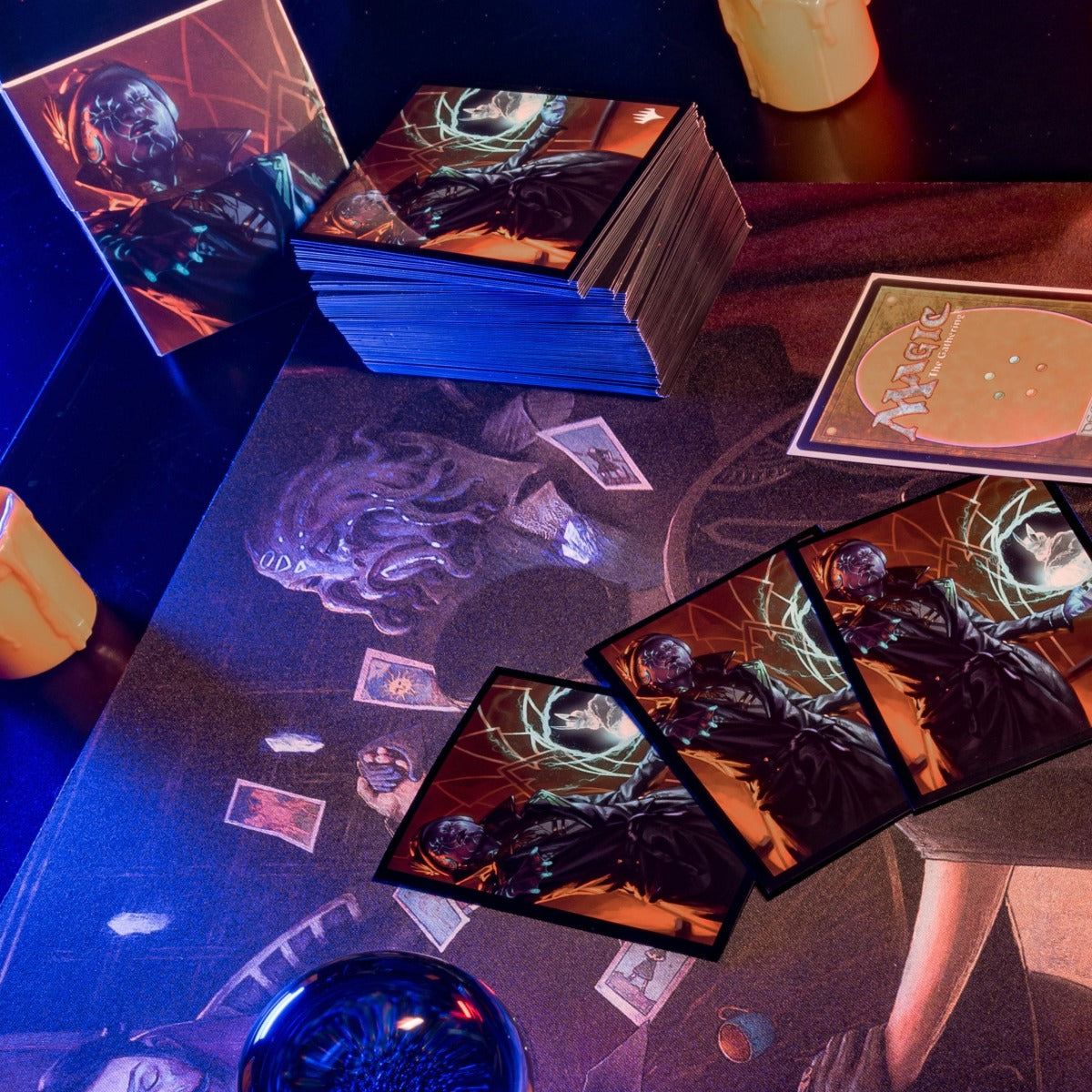 ultra-pro-streets-of-new-capenna-kamiz-playmat-f-r-magic-the-gathering image 2