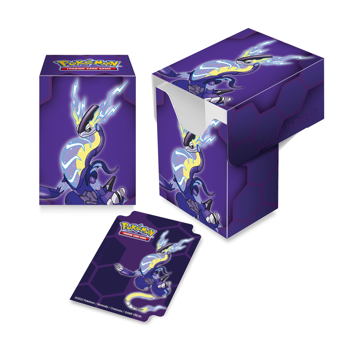 ultra-pro-miraidon-full-view-deck-box-pok-mon image 1