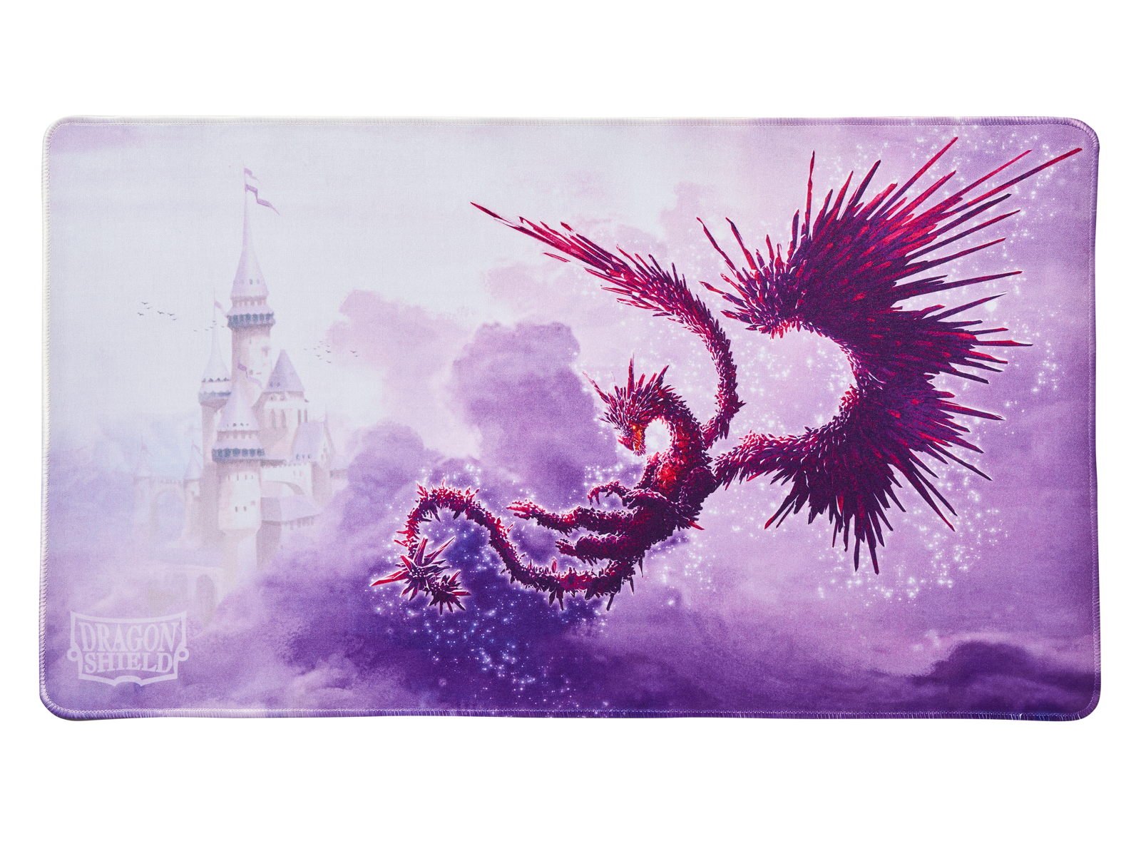 dragon-shield-tcg-playmat-racan-clear-purple-dragon-spielmatte image 1